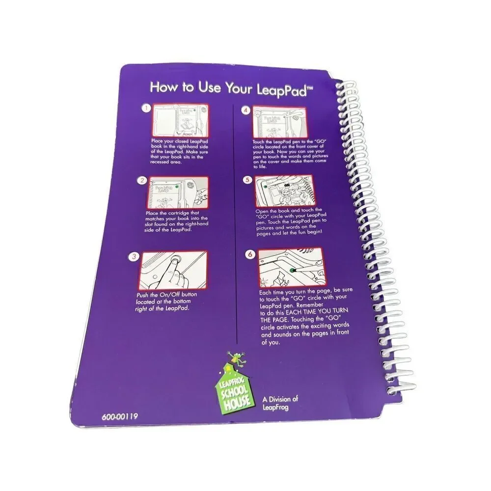 LEAPFROG LEARNING SYSTEM LONG VOWELS BOOKS LEVEL 1 SET OF 3